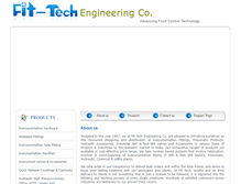 Tablet Screenshot of fittechengg.com